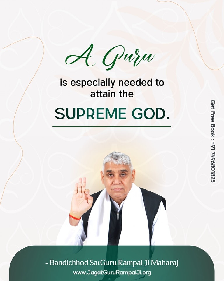 #GodMorningSunday
🏞🏞
A Guru is especially needed to attain the SUPREME GOD
⤵️⤵️
-Bandichhod SatGuru Rampal Ji Maharaj
💥🌸💥🌸💥🌸💥🌸💥🌸💥🌸
#सत_भक्ति_संदेश