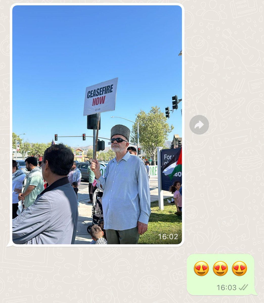 People always sending me pictures of my dad going to protests alone. He said if the youth are risking everything then we have no excuse to not show up.