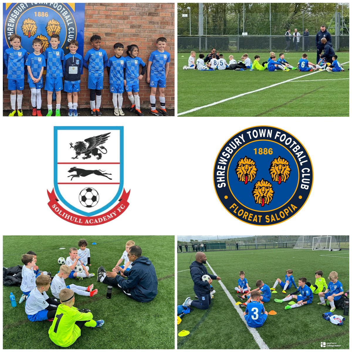 SolihullAcadFC's tweet image. Another great day of development football for our @jpluk u7’s and u8’s, regular competitive games against professional academies is what sets us apart from the rest.

Big thanks to @shrewsacademy for another kind invitation.

#solihullacademyfc
#allaboutdevelopment 
#TheFormula
