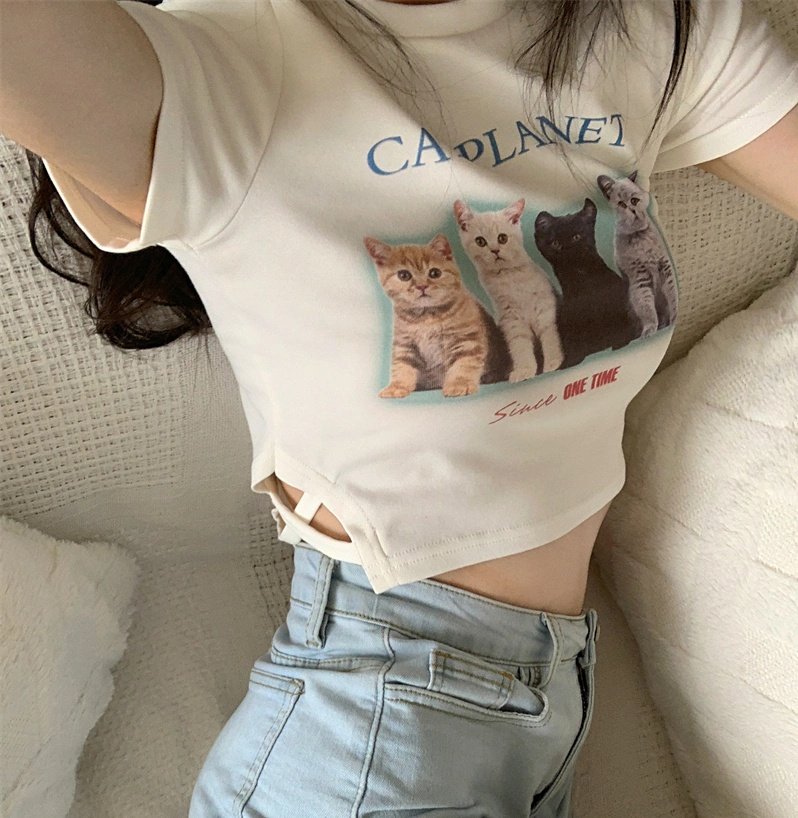 cute crop top / baby tee

— a thread