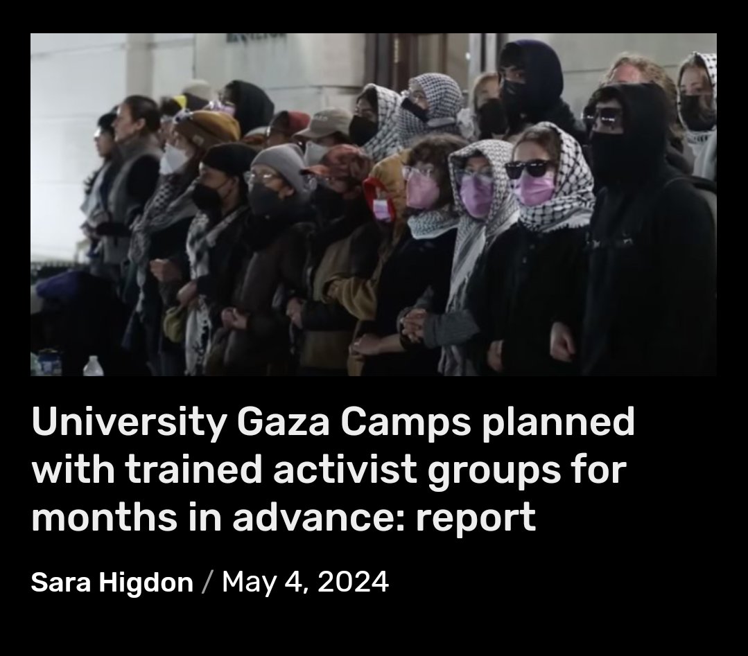 Left-wing activist organizations reportedly helped train many students for months before they began setting up Gaza Camps on college campuses across the country.  According to The Wall Street Journal, organizers of the pro-Palestinian encampment at Columbia University consulted…