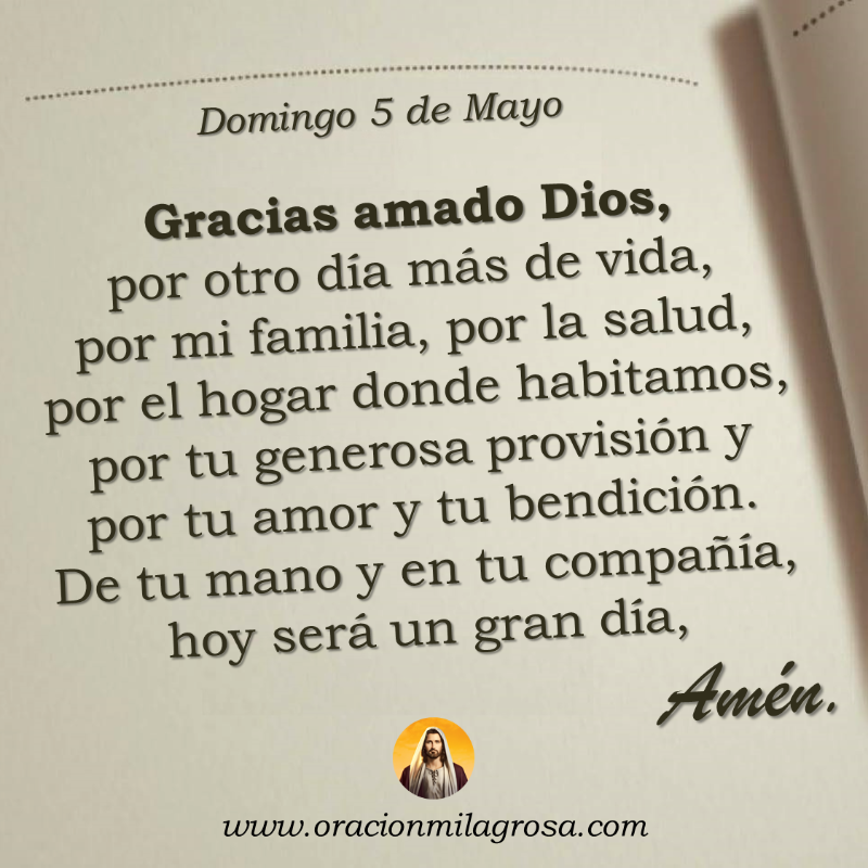oracion_milagro's tweet photo. Oración para el domingo 5 de mayo de 2024: https://t.co/MxjkiRIru1