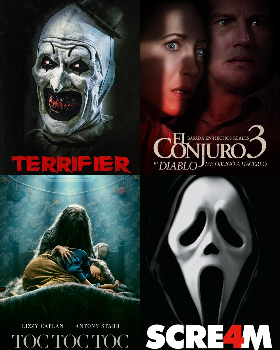 Pelis de terror para ver esta noche.

¿Las vas a ver o miedo?