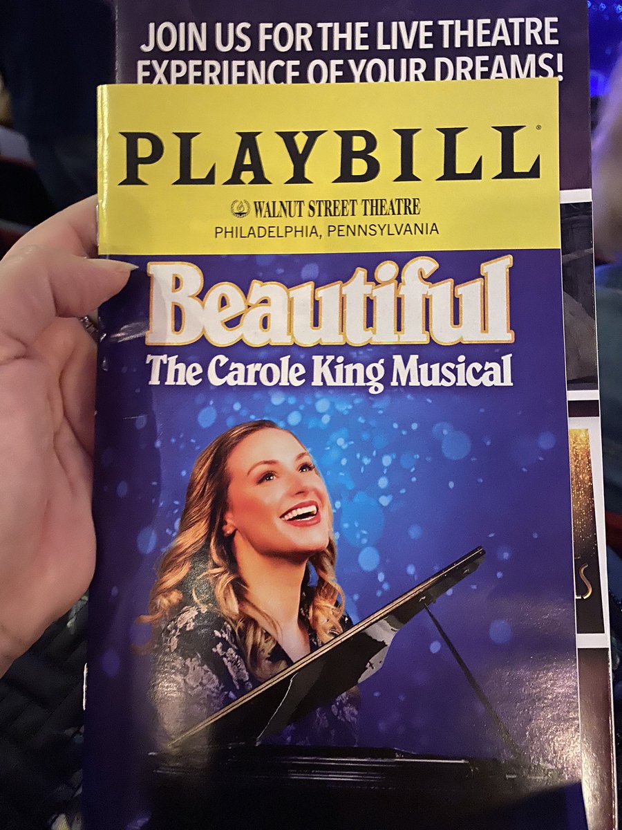 What a great show #beautiful #carolking 
First show I’ve seen in a long time. Used to go a lot.
