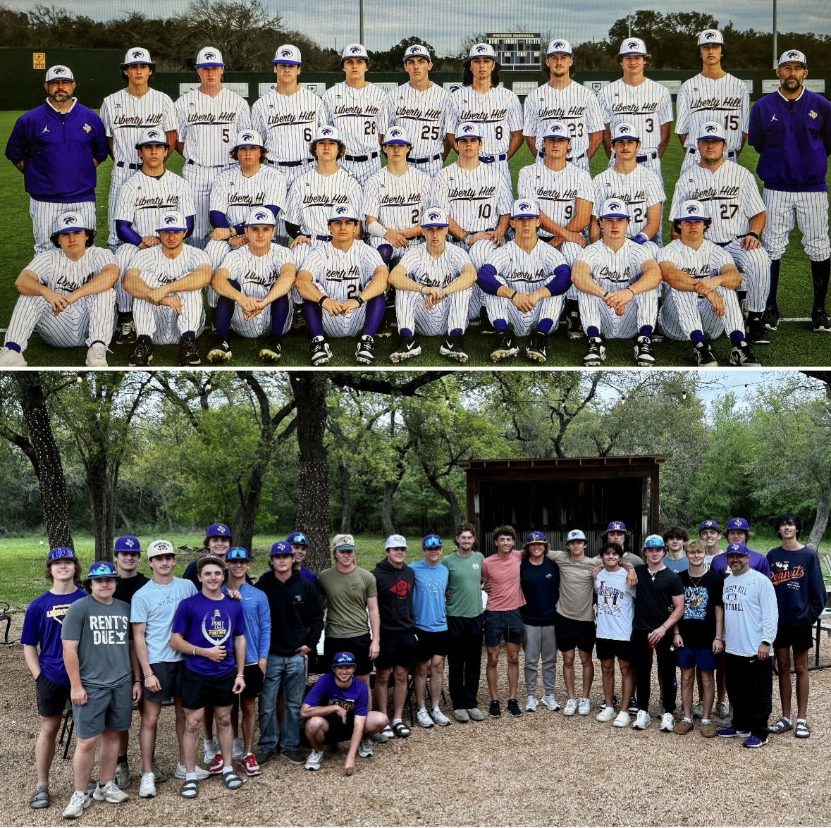 Coach Creek, M. Ed. (@coachcreek10) on Twitter photo The end always sucks but the ride this year w/ these young men was a blast. 24-7-2 overall, back 2 back district champs, finished the regular season ranked #4 in 5A. Super blessed to work w/ these guys everyday, have so much love for all of them.
<a href="/LibertyHillBB/">LibertyHillBaseball</a>
#WinTheDay The end always sucks but the ride this year w/ these young men was a blast. 24-7-2 overall, back 2 back district champs, finished the regular season ranked #4 in 5A. Super blessed to work w/ these guys everyday, have so much love for all of them.
<a href="/LibertyHillBB/">LibertyHillBaseball</a>
#WinTheDay