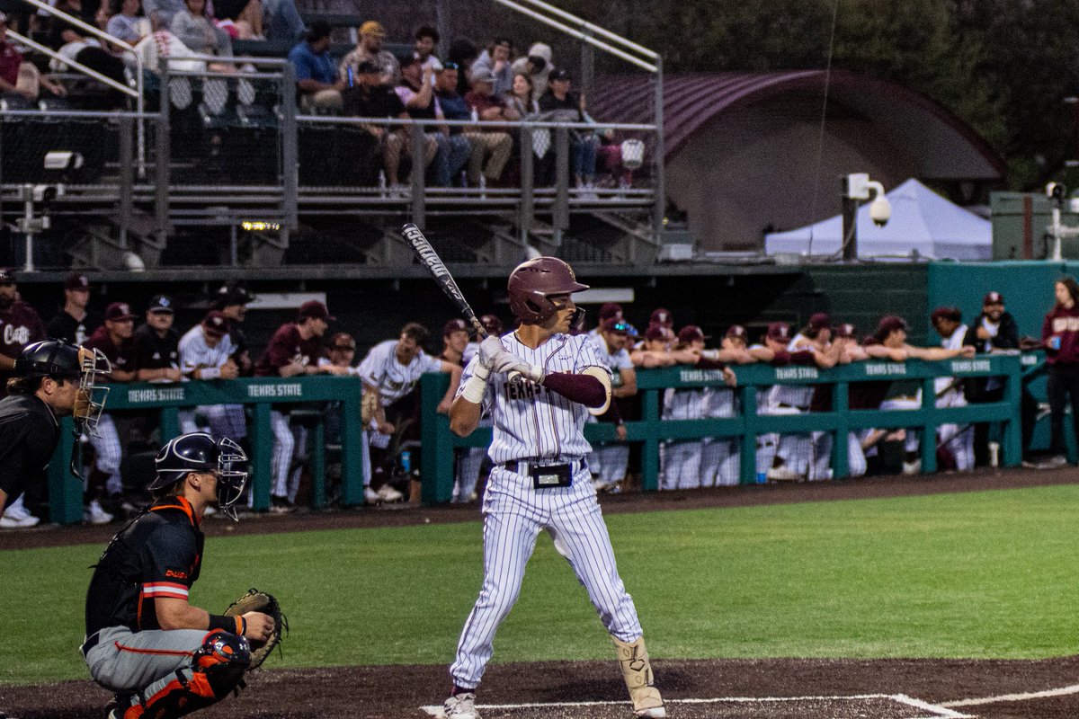 Lugo with a sac fly to give us the lead! #EatEmUp #SlamMarcos x @Aaron_Lugo23