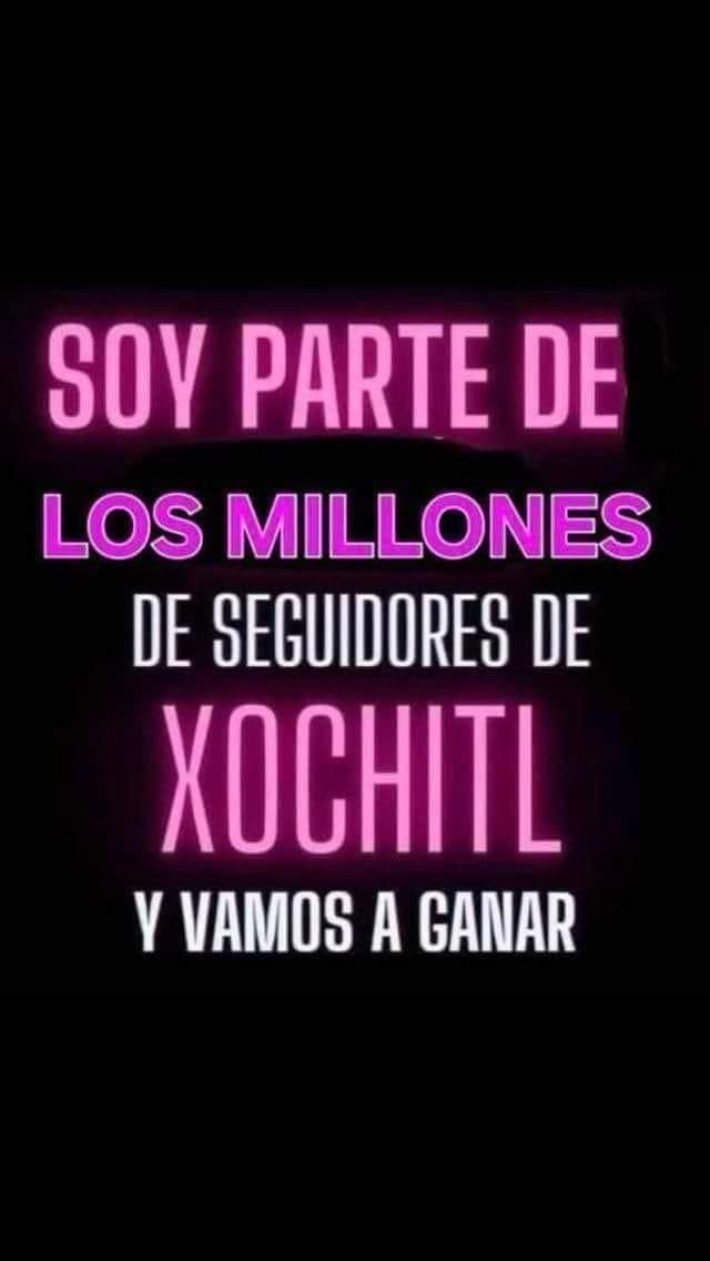 @XochitlGalvez anda incansable todos los días en todo el país , por qué me voy a cansar yo ? 🤷‍♀️
#MiVotoEsParaXochitl12 
#CarroCompletoConXochitl 
#YaSeVan