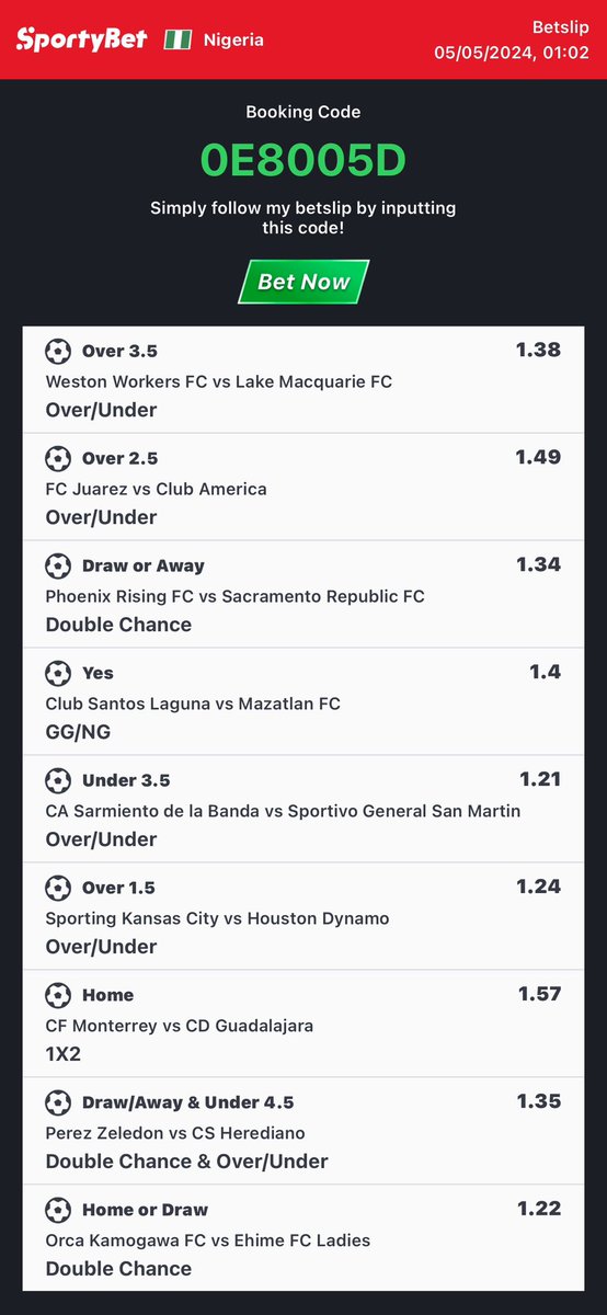 15 Odds For The Bed 🥱 Sportybet code : 2B59056A