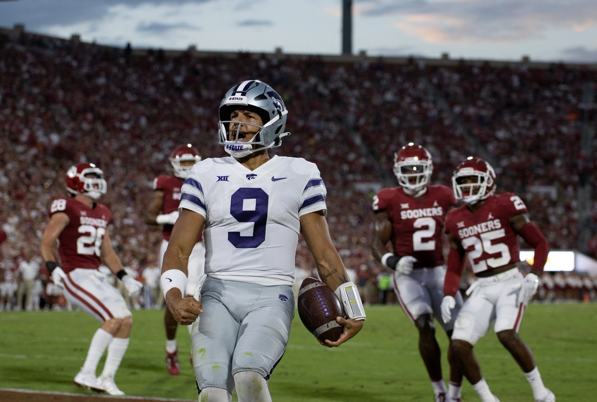 K-State Collegian-Sports (@sportscollegian) on Twitter photo Adrian Martinez is on track to be the UFL MVP.
After Week 6 he ranks No. 1 in rush yards, No. 2 in pass TDs, and No. 3 in pass yards in just three starts. He's the only QB to throw 300 yards in a game and he set a league-record 4 TDs today.
πΈ: Julia Smith, <a href="/E_Sandstrom12/">Elizabeth Sandstrom</a> Adrian Martinez is on track to be the UFL MVP.
After Week 6 he ranks No. 1 in rush yards, No. 2 in pass TDs, and No. 3 in pass yards in just three starts. He's the only QB to throw 300 yards in a game and he set a league-record 4 TDs today.
πΈ: Julia Smith, <a href="/E_Sandstrom12/">Elizabeth Sandstrom</a>