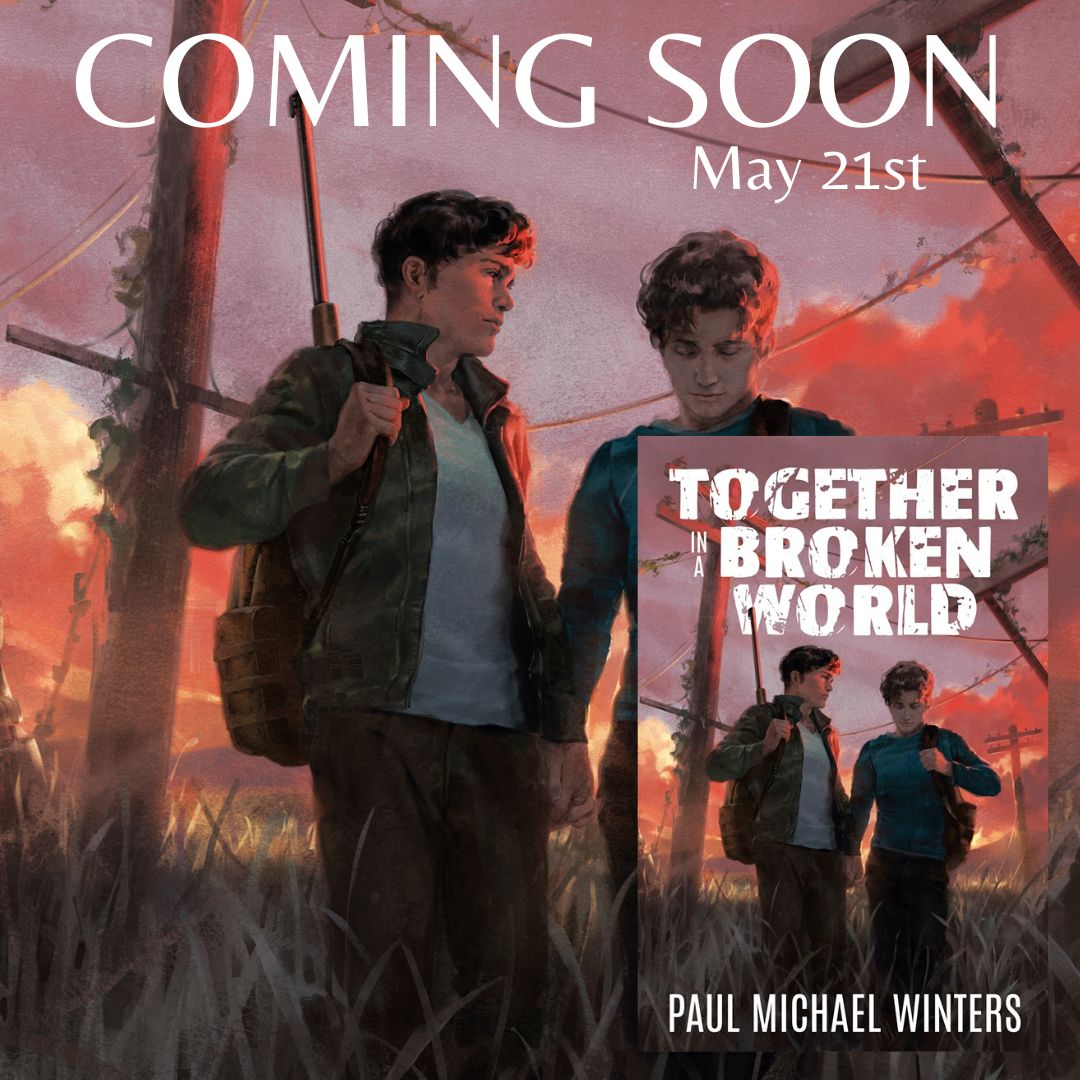 Two boys discover love in a perilous world, but their hidden secrets could be their downfall. 💔🌎 #LGBTQBooks #ActionAdventure #mmromance Check out the thrilling dystopian novel 'Together in a Broken World' here: ninestarpress.com/product/togeth… 📚🏳️‍🌈