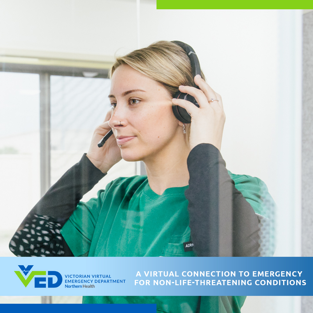 VVED, originally a COVID-19 support, is now available to everyone in Victoria. A virtual connection to emergency clinicians for non-life-threatening conditions. Your wellbeing, our mission. Accessible and professional medical care for all. 

#VVED #VirtualED #VictoriaWideService