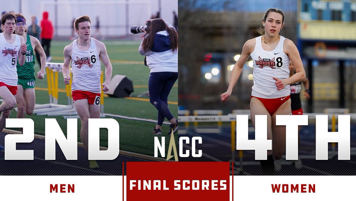 🏃 @MSOE_XCTF | FINAL SCORES

The Raiders saw multiple All-Conference performances this weekend as the men finish 2nd and the women finish 4th!

#TheRaiderWay #d3tf