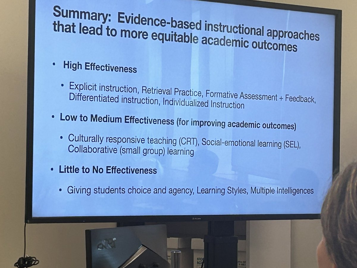 One of my favourite slides, and one of my favourite quotes from the conference, “Engagement is not a proxy for learning.” Thank you, <a href="/nsachdeva2019/">Nidhi Sachdeva, PhD</a> and <a href="/researchEDCan/">researchED Canada</a> for a lovely day of learning.