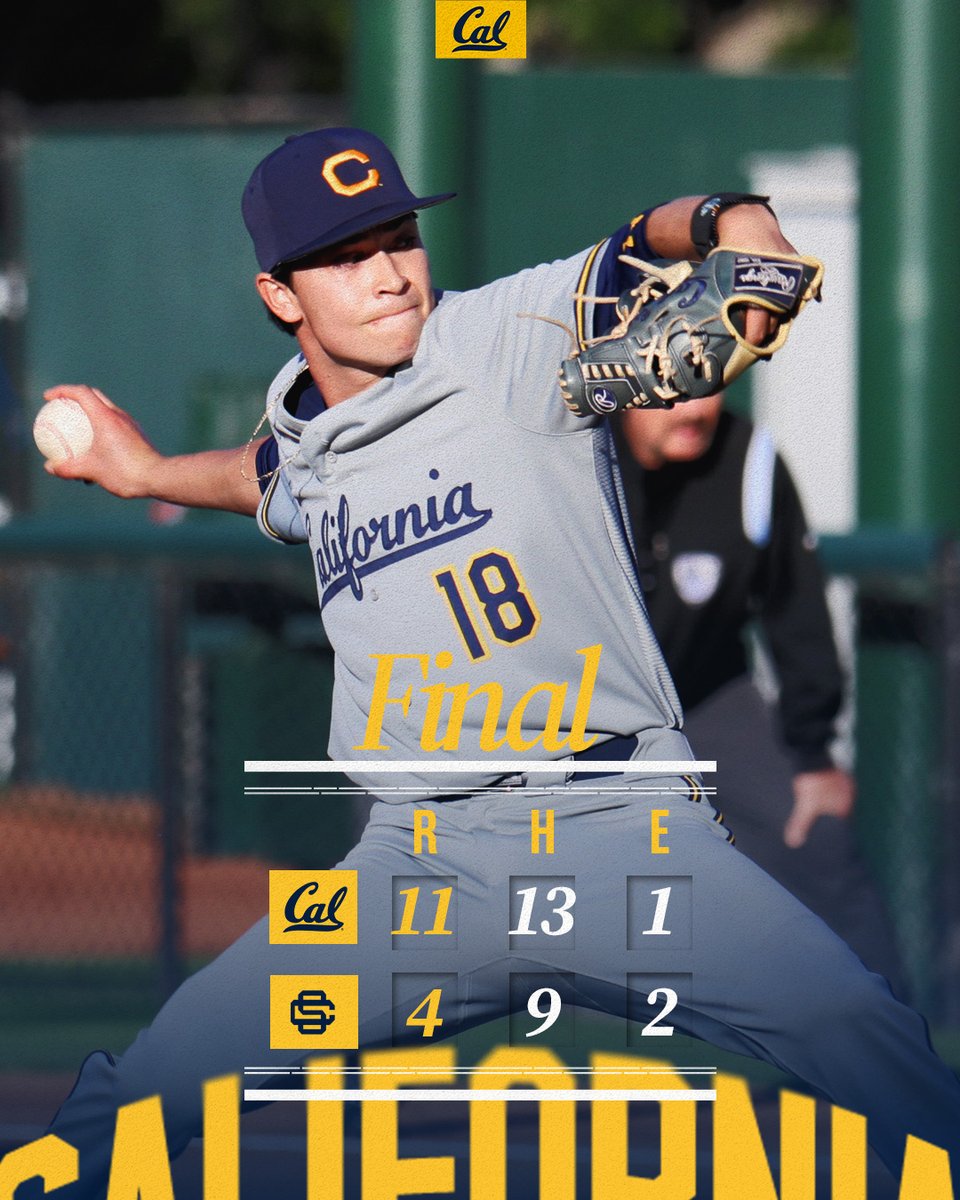 FINAL #BEARSWIN

Bears notch their 11th comeback win of the season and 8th after the 7th! 

The rubber match is tomorrow at 1 pm

#GoBears
