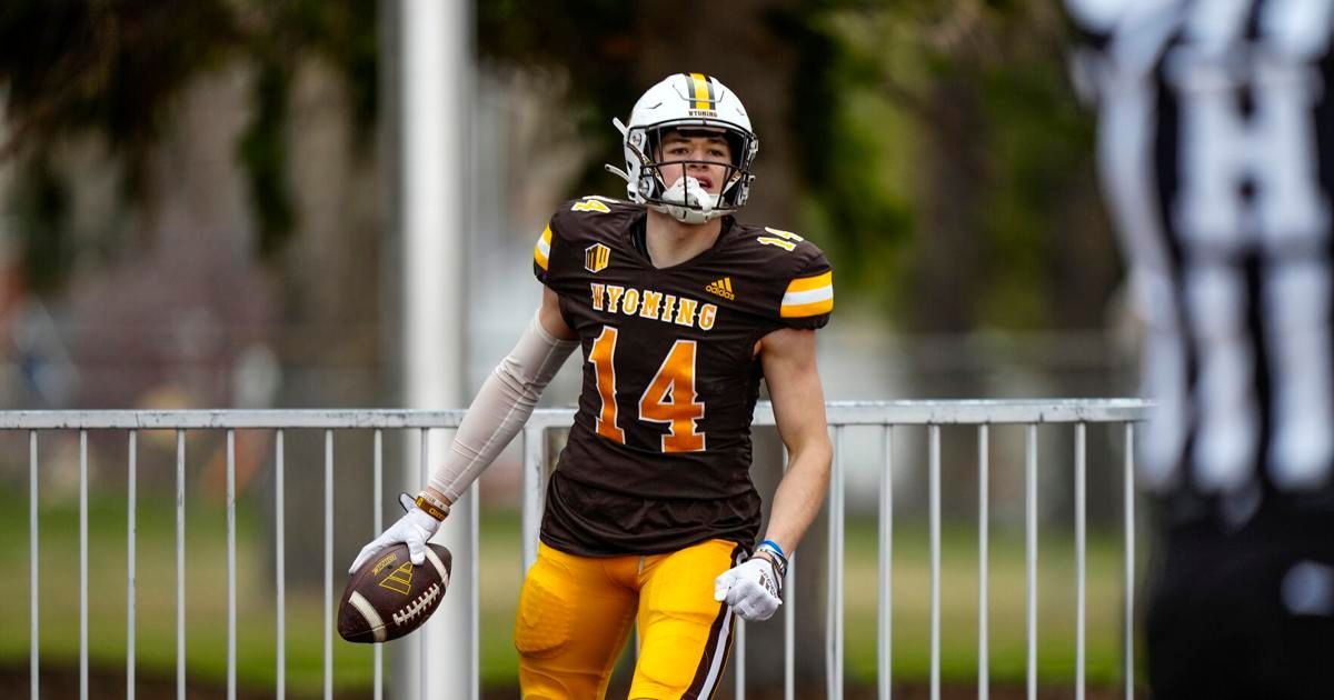 Kayden LaFramboise capped this spring with the biggest catch so far in his young college career. As the Gillette product turns his attention to fall camp. his goal this summer is as simple as it gets: “I just want to get better.” buff.ly/3y5fXi6 @WyoSports