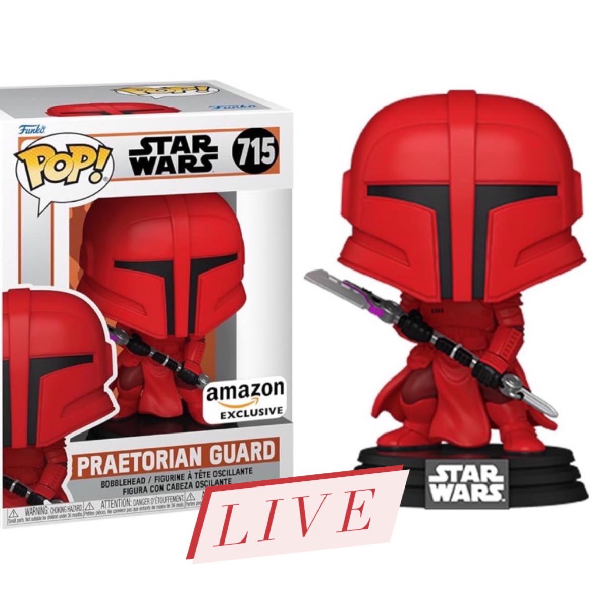 Now live! The new Amazon exclusive Praetorian Guard Funko POP!
Linky ~ amzn.to/3yeQu5N
#Ad #StarWars #May4th #FPN #FunkoPOPNews #Funko #POP #POPVinyl #FunkoPOP #FunkoSoda