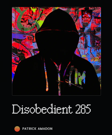 Disobedient 285 @amadon 🏴 Overwhelming Hoodies