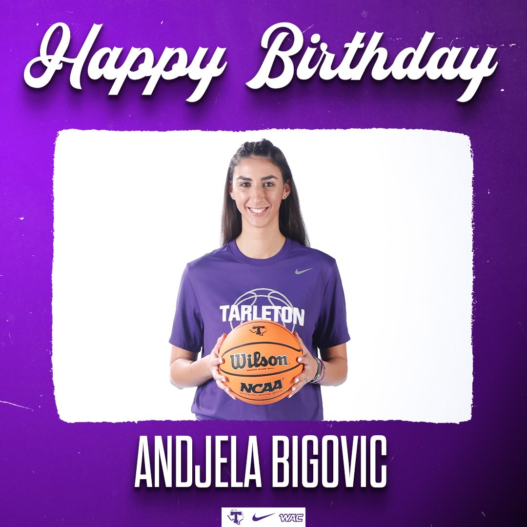 Happy birthday to Andjela Bigovic, we hope you’ve had an awesome day! 🎉