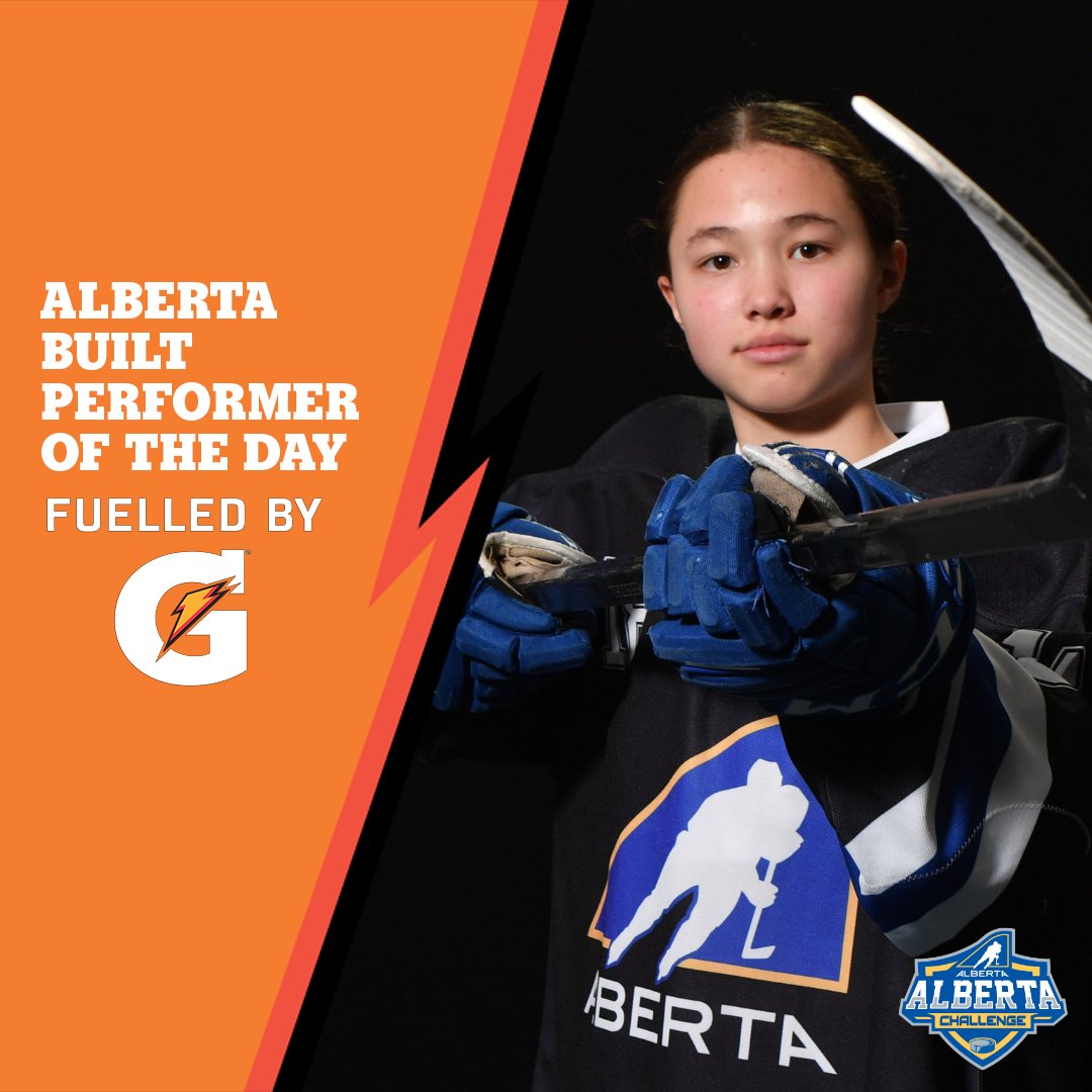 Your @GatoradeCanada #AlbertaBuilt Performer of the Day for Saturday is #18 from South Black, Avery Sam.

📷: LA Media

#ABChallenge | #FuelledByG