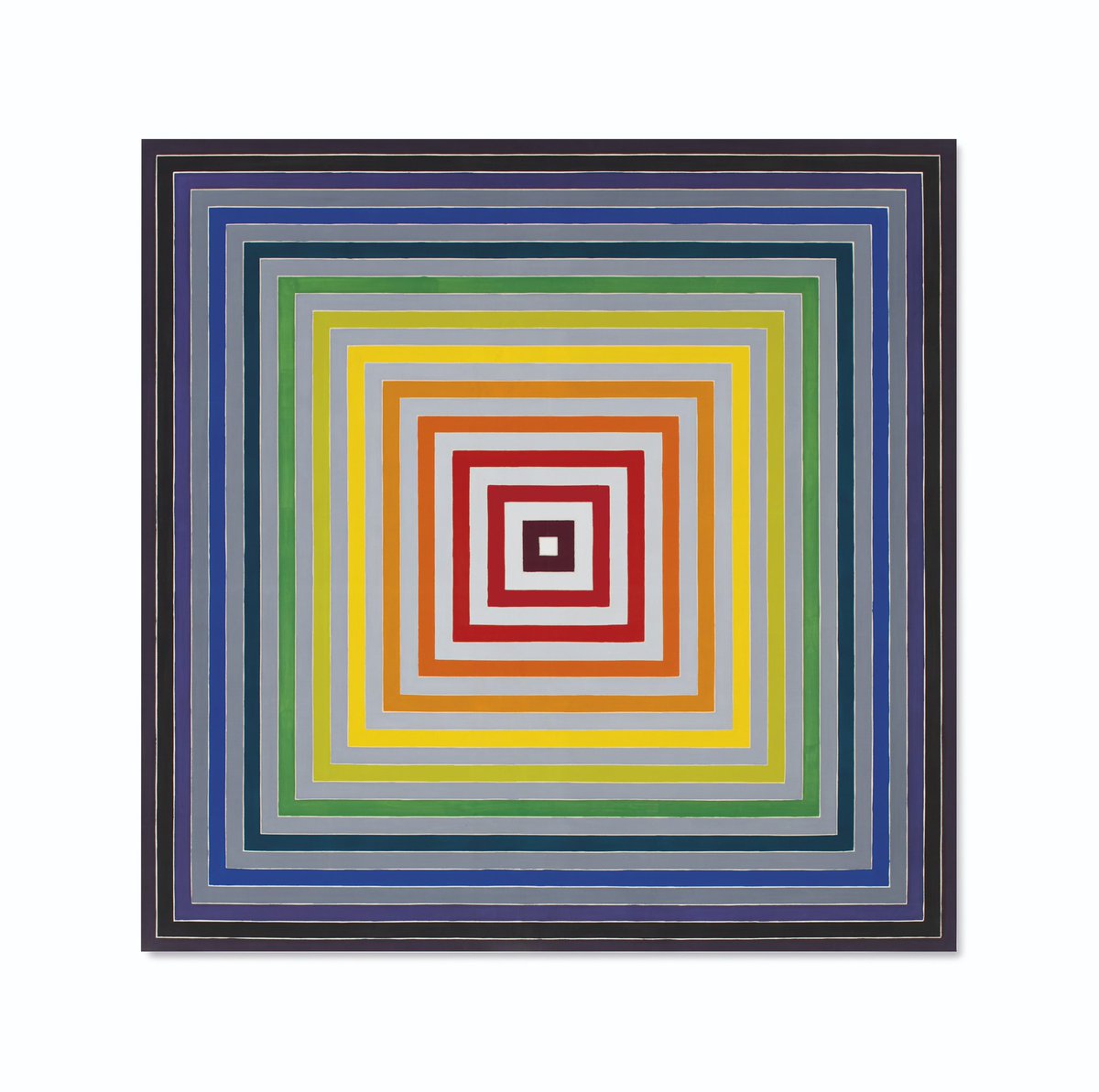 Frank Stella Lettre Sur Les Aveugles I 1974 #FrankStella #VirtualCollection24 #RIP