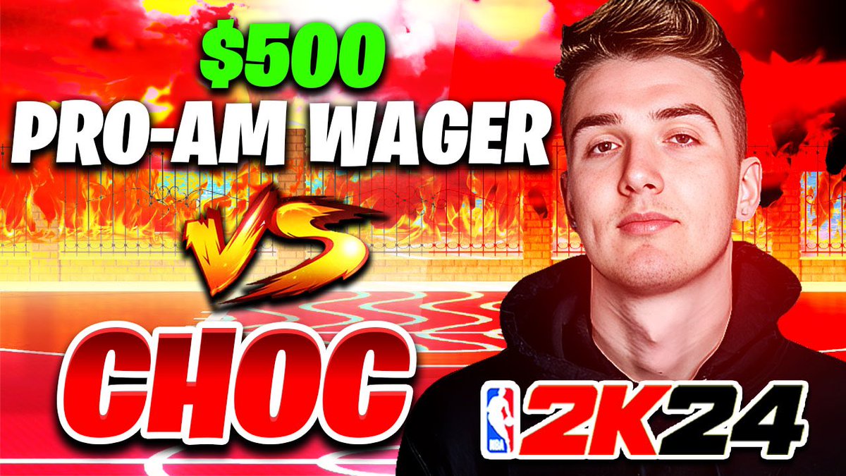 THE BEST PGS IN NBA 2K24 PRO AM MATCHUP IN THIS $500 COMP PRO AM WAGER! *FAB VS CHOC* youtu.be/1esv7bKB0rI