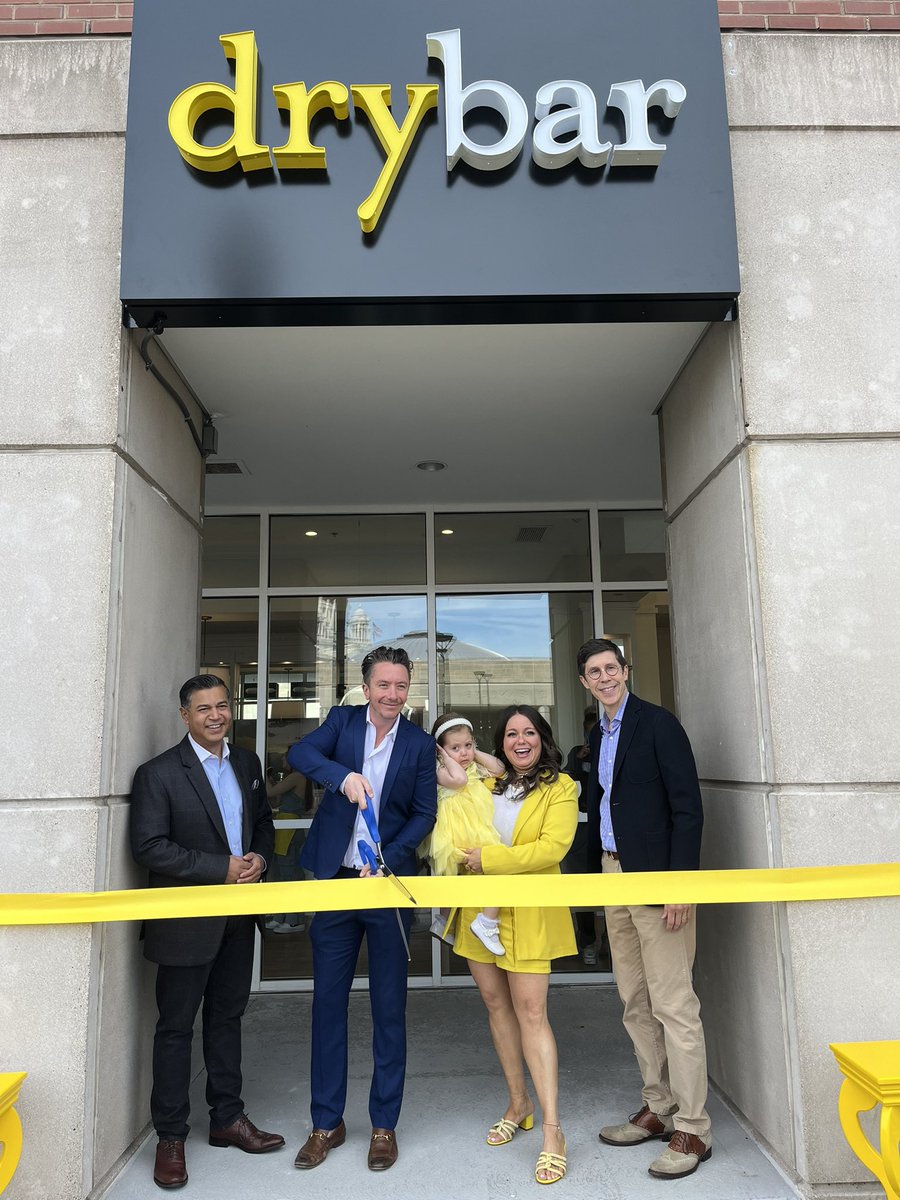 Proud to welcome @theDrybar’s newest location to the @CityofProv!