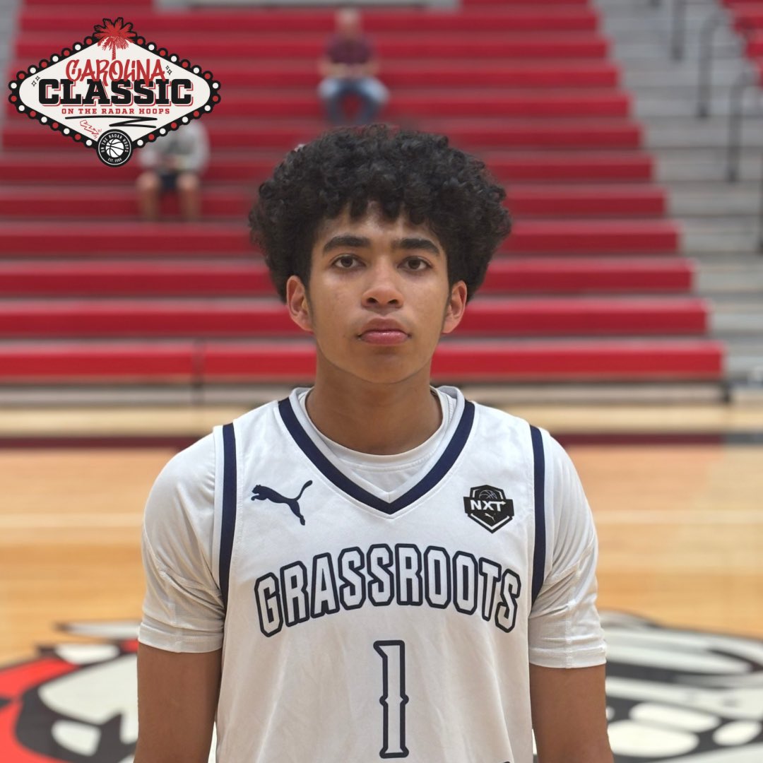 Preston Moore has been the catalyst for Grassroots NC today. He uses the hesitation move well to get to his mid-range or all the way to the cup. Moore hit a number of tough jumpers with a hand in his face and finished with 15 points tonight.