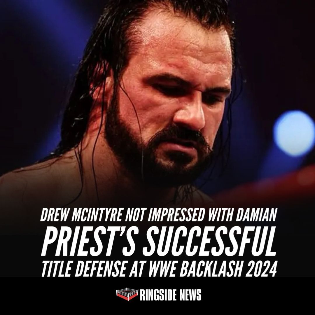 Who should step up to challenge the #WWE World Heavyweight Champion next? Drew McIntyre? ringsidenews.com/2024/05/04/dre…