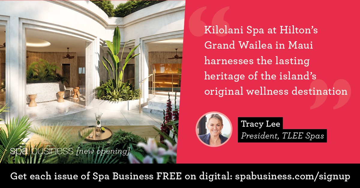 Grand Wailea's famous Hawaiian spa has been transformed into a moon-inspired, open-air haven t.lei.sr/T6QyQ8