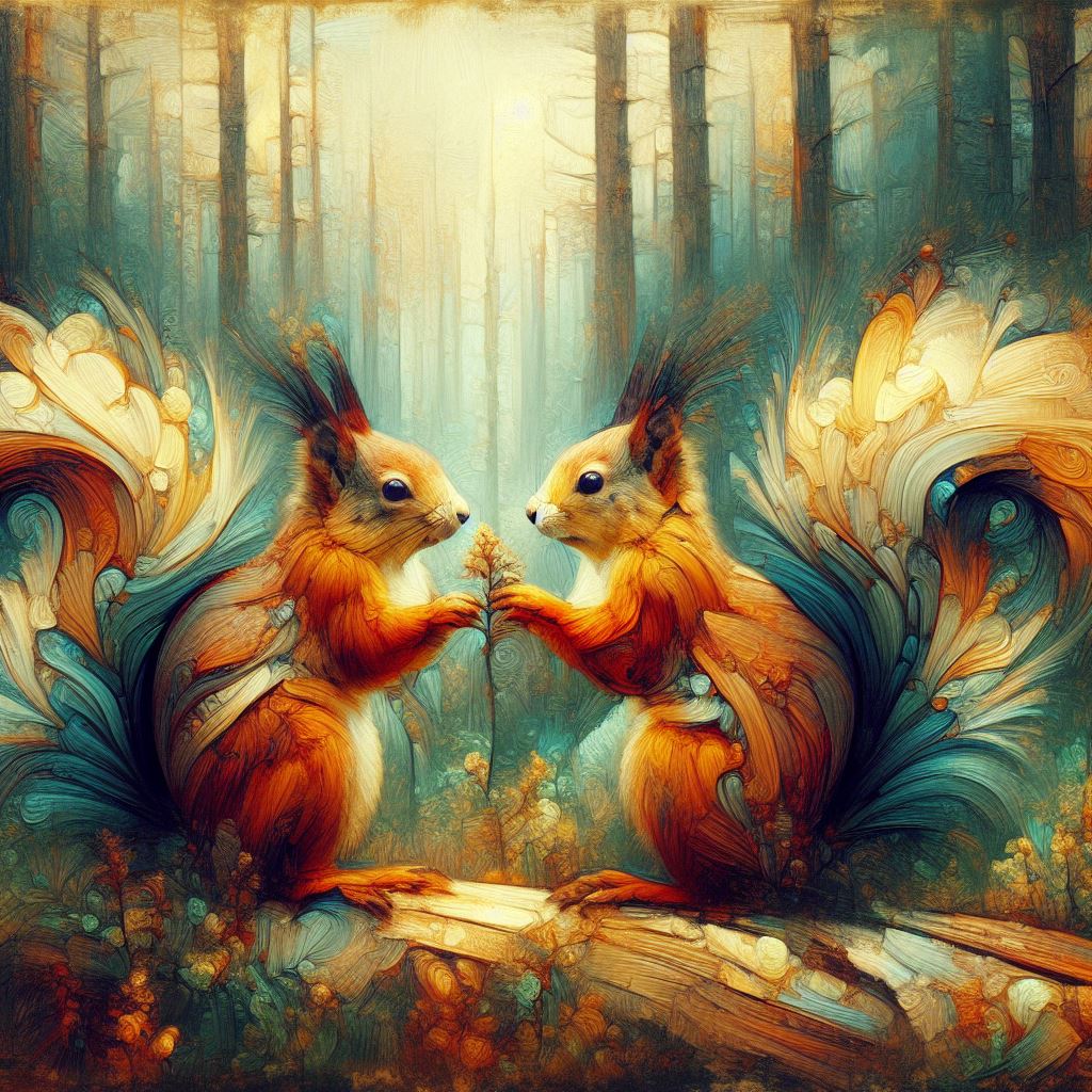 Animal Romance
#art #artist #artwork #drawing #painting #artlover #ArtLovers #wow #Squirrel