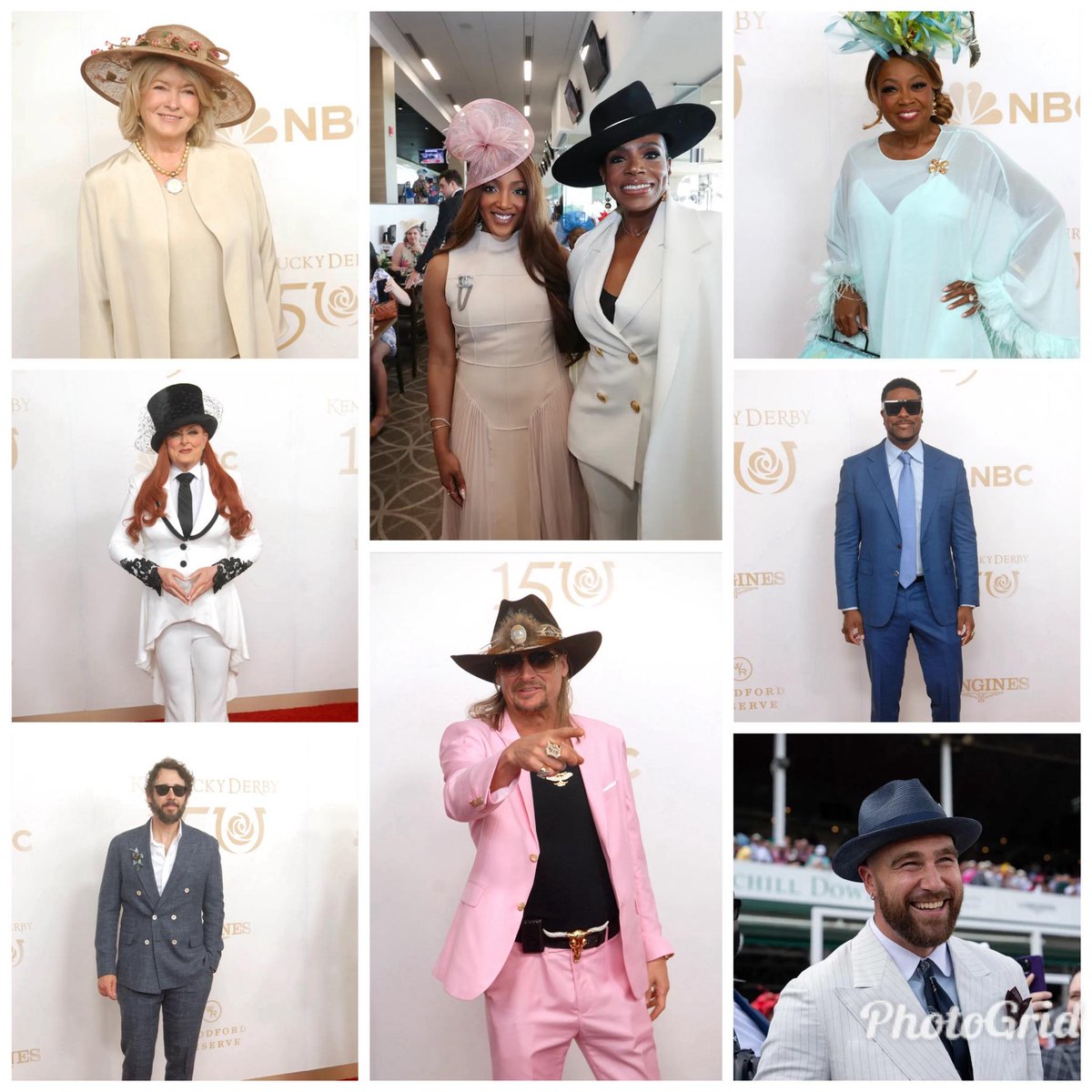 Enjoyed watching the 150th Kentucky Derby! My horse, Sierra Leone, came in 2nd 😢 A lot of celebrities were there. Thank goodness no one had to endure #Harry and #MeghanMarkle presence! #KentuckyDerby150 #SierraLeone #KentuckyDerby