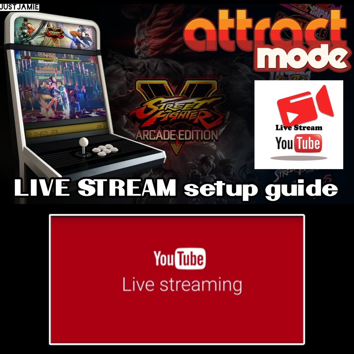 Here you go people. If you missed out on the live stream of Attract Mode Setup guide tonight. You can watch it here: youtube.com/live/kzQ7HtoBp… #attractmode #frontend #emulator #justjamie