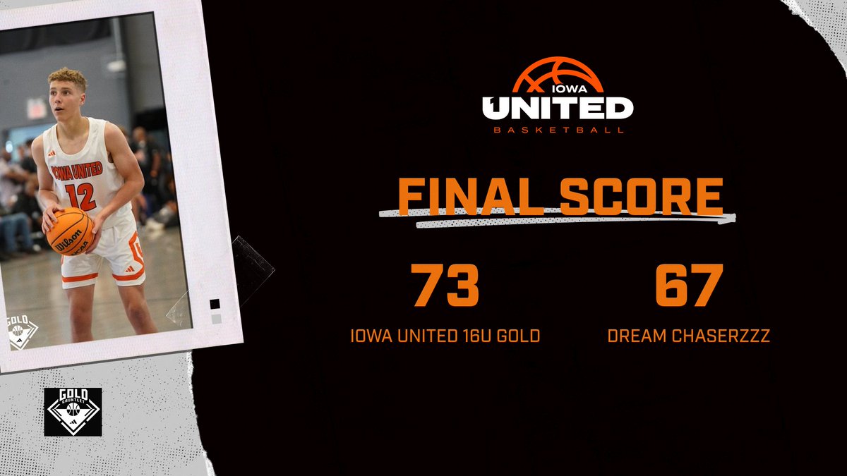 Iowa United (@teamiowaunited) on Twitter photo 16U with the win to move to 2-0 on the weekend.
<a href="/3StripesGOLD/">3Stripes GOLD Basketball</a>
Team Leaders:
<a href="/BrockBadding/">Brock Badding</a> 30 PTS
<a href="/nolimitsmax11/">Max Roach</a> 10 PTS / 9AST
<a href="/landonmdavis16/">Landon_Davis</a> 14PTS 16U with the win to move to 2-0 on the weekend.
<a href="/3StripesGOLD/">3Stripes GOLD Basketball</a>
Team Leaders:
<a href="/BrockBadding/">Brock Badding</a> 30 PTS
<a href="/nolimitsmax11/">Max Roach</a> 10 PTS / 9AST
<a href="/landonmdavis16/">Landon_Davis</a> 14PTS