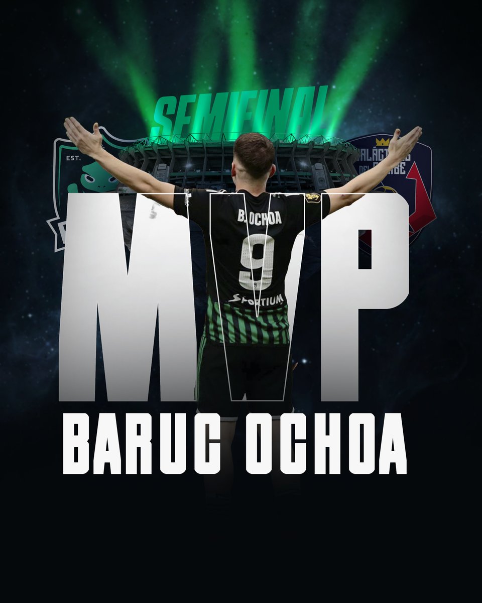 EL MVP DE LA SEMIFINAL.
Baruc Ochoa, el Pick #1 de toda la liga. 
#PuraRanizaCabrones