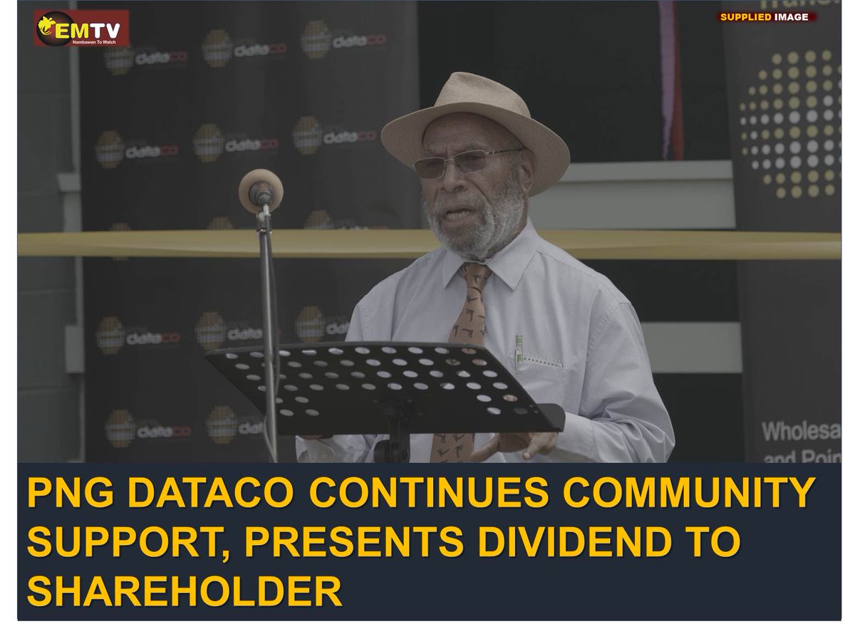 PNG DataCo continues its commitment to Papua New Guinea through its Community Social Obligation initiative. Read more on: emtv.com.pg/png-dataco-con… #emtvonline #emtvnews