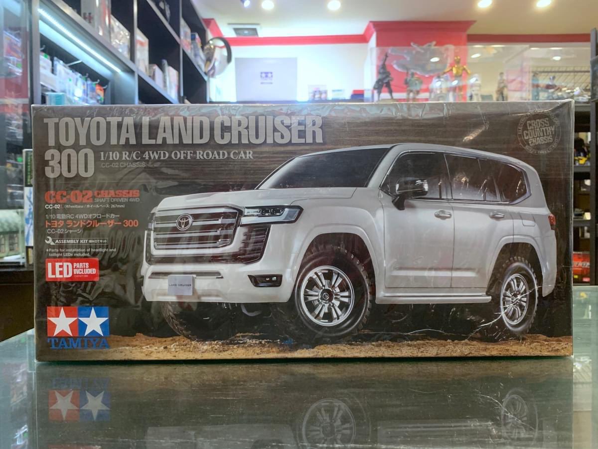 Tamiya 58688-60A TOYOTA Land Cruiser 300 (CC-02) 1:10

tokopedia.link/k2V5C9fvVIb

#biosshop #tamiya #tamiyarc #tamiyaindonesia #rc #remotecontrol #tamiyaremotecontrol #toyota #toyotalandcruiser #landcruiser #landcruiser300 #vx300 #tamiyacc02 #tamiyalandcruiser #jualtamiya