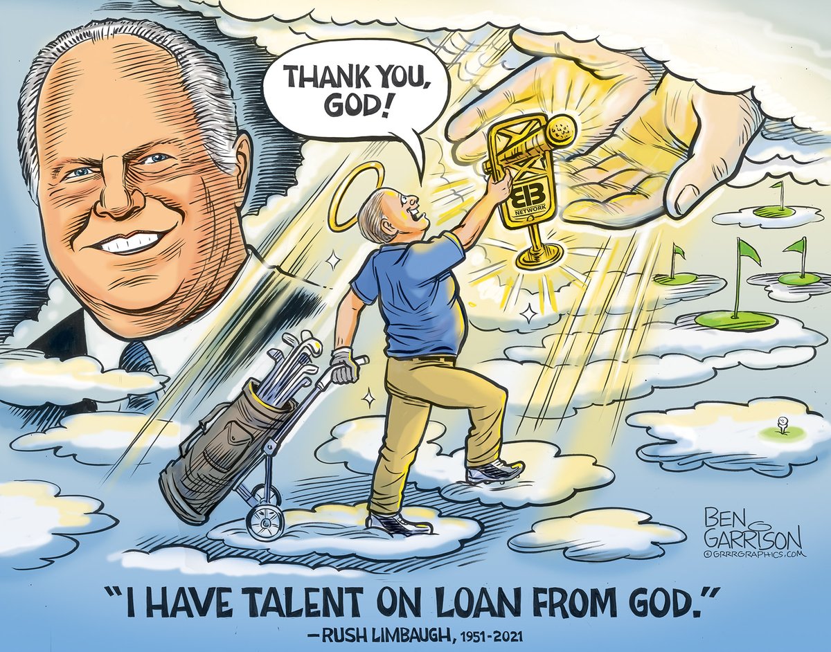 Glad to see Rush Limbaugh trending today- an American icon of broadcasting, no matter what  your politics. Rush redefined Talk Radio. 
RIP sir.....