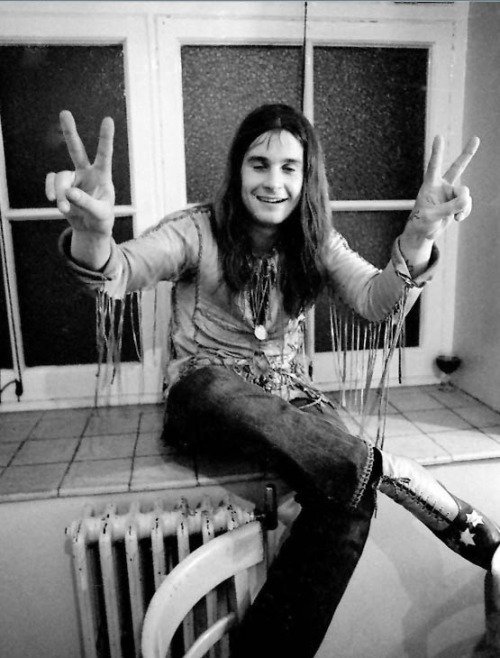 Ozzy Osbourne, 1971. Photo by Chris Walter.