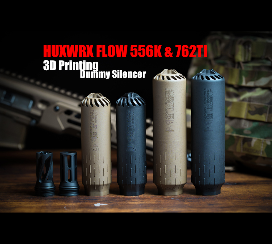 CRAZY BEAN】HUXWRX FLOW 556K タイプ サイレンサー サプレッサー 再