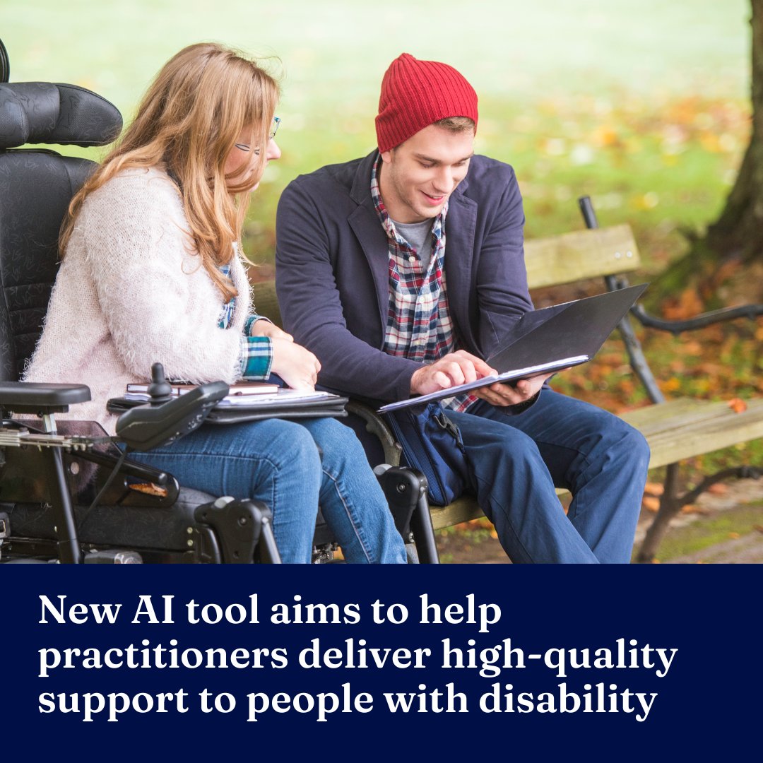 Thousands of practitioners can now access a new AI-supported tool that has the potential to protect people with disability from poor quality or unsafe supports and services. Our @ArtsUnimelb and @FEITUniMelb researchers explain how it works→ unimelb.me/3wiTzBh