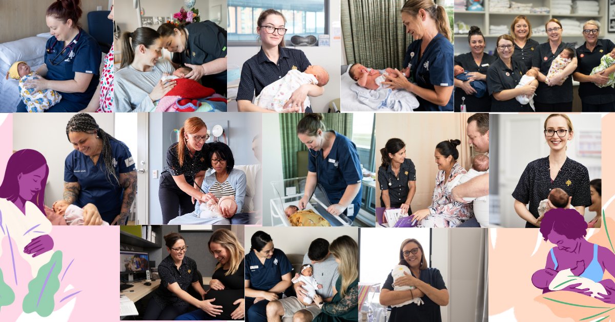 Join us in celebrating our midwives on International Day of the Midwife. We say a heartfelt thank you to all our incredible midwives for their unwavering dedication, compassion and expertise that makes a world of difference to both mums and babies. #IDM2024 #ThankYouMidwives 🤰🤱