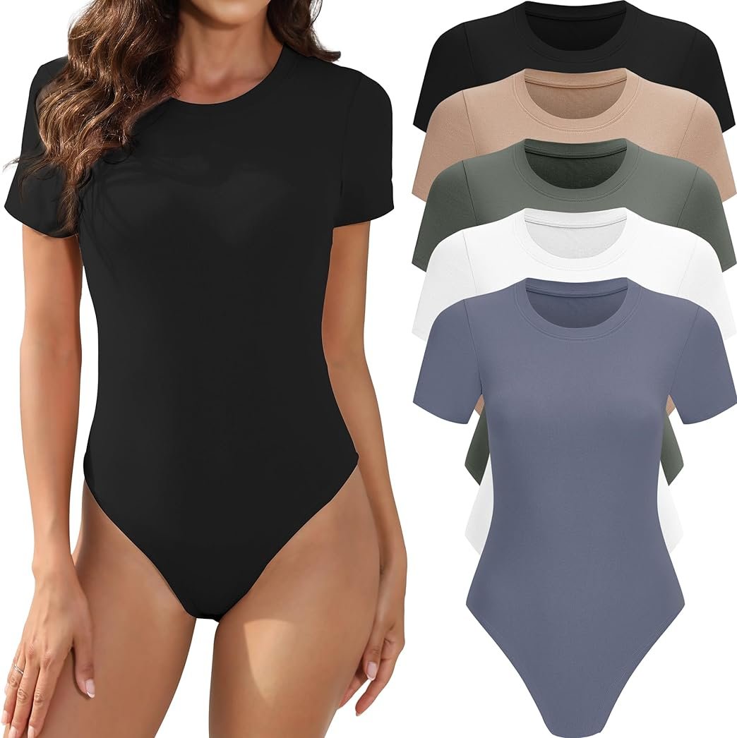 👚 Enhance Your Wardrobe: 5 Pack Body Suits for $39.99 (Orig. $49.99)

💰 Deal Price: $39.99  
💸 Regular Price: $49.99  

🔗 amzn.to/4a8WIBD  

#BodySuits #FashionEssentials #ClothingDeal #AmazonFashion