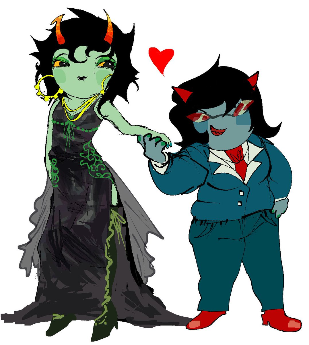 #kanrezi #kanayamaryam #terezipyrope #kanaya #terezi #homestuck #hom3stuck