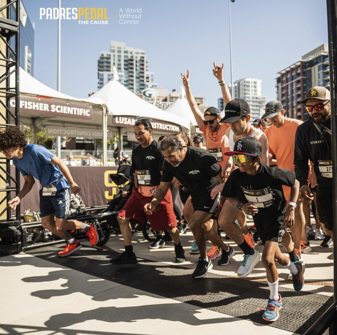 Congrats to Stephen J. from team Illumina for winning 2 tickets to Concert for Cures 2024 and a hotel stay downtown San Diego! Thank you to the entire Padres Pedal community who went the extra mile this week and finished fundraising strong! Fundraising closes Monday.