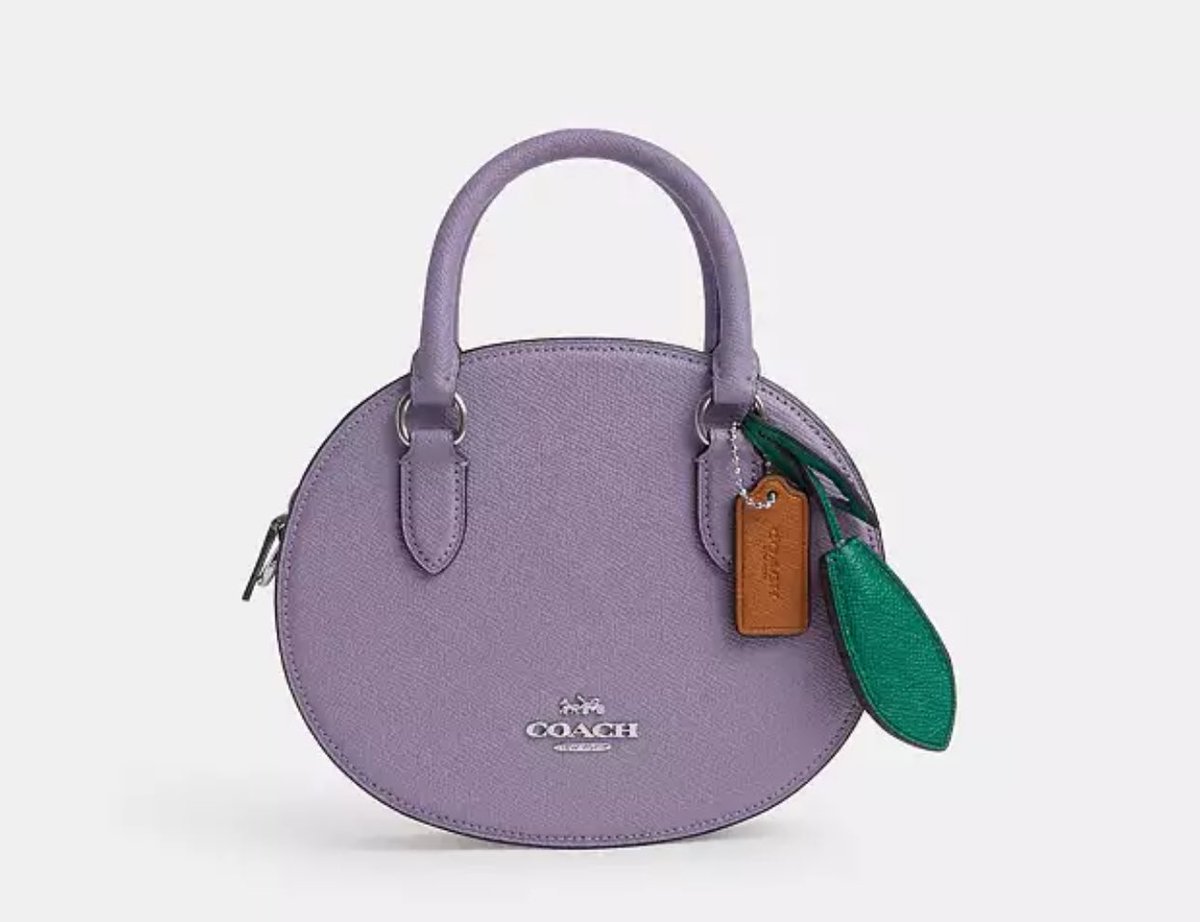 these new coach fruit crossbody bags are EVERYTHING