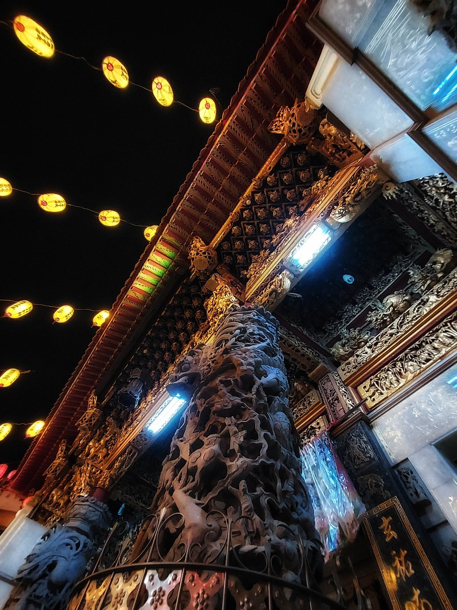 北極殿 35 #台南 #台湾 #Taiwan #lanterns #nightphotography #temple ©️skinskin