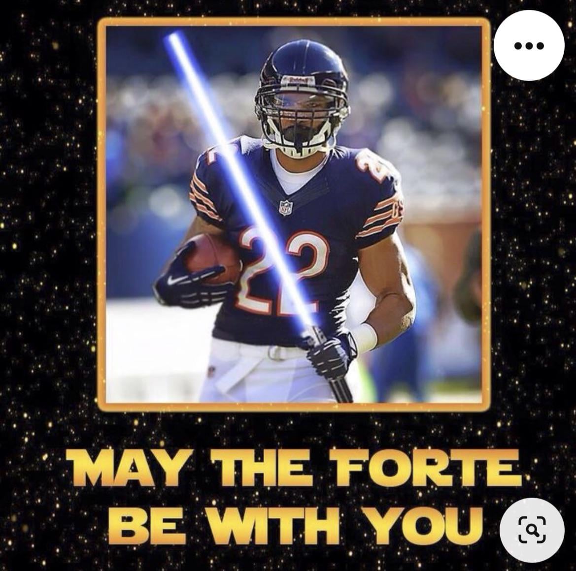 May the Forte be with you 
 
rawchili.com/3442295/
 
#Bears #Chicago #ChicagoBears #Football #Illinois #NationalFootballConference #NationalFootballConferenceNorthDivision #NationalFootballLeague #NFL