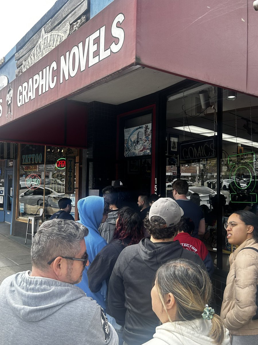#FreeComicBookDay across Galaxy Comics and Earth 2 Comics 😇🔥 #FCBD2024