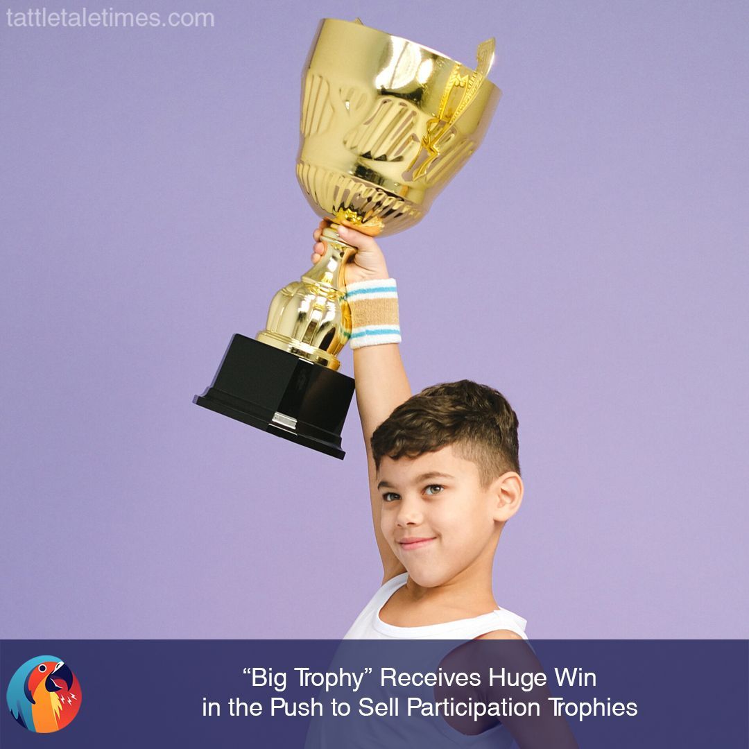 buff.ly/3uIpdY8

#schoolsports #participationtrophy #parentingmemes #sports #tattletaletimes #theonion #satirenews #parentingmemes #parentinghumor