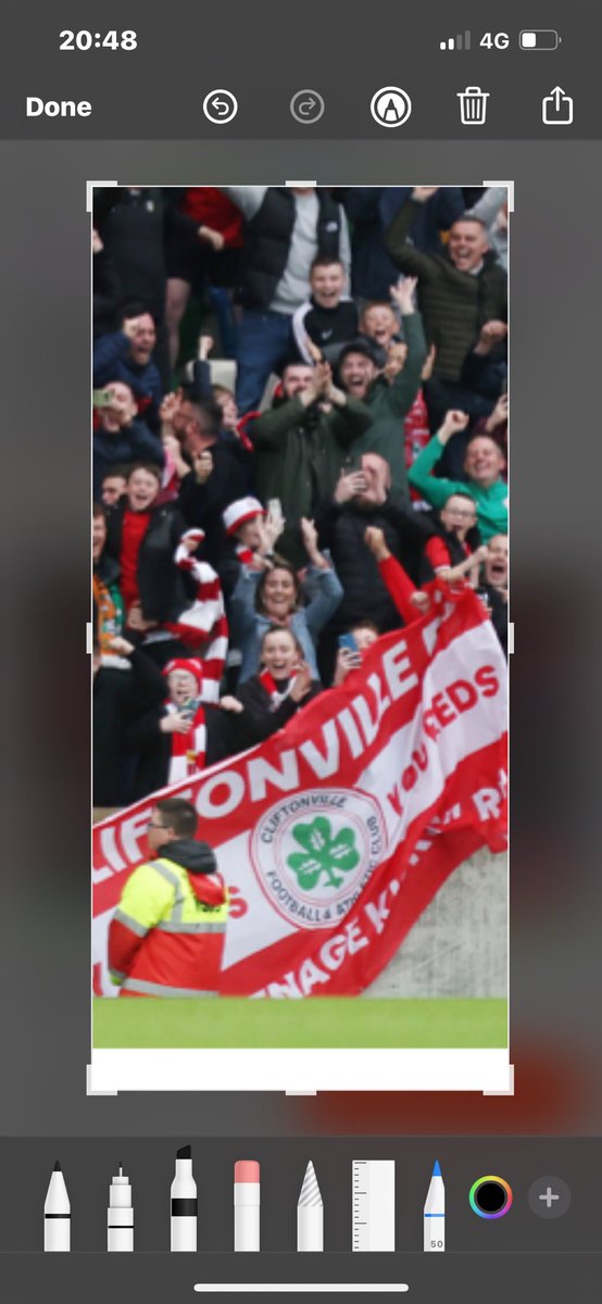 Oh what a night. We’re so lucky to have @cliftonvillefc support Oh what a feeling what a night. #YouRedsYouReds